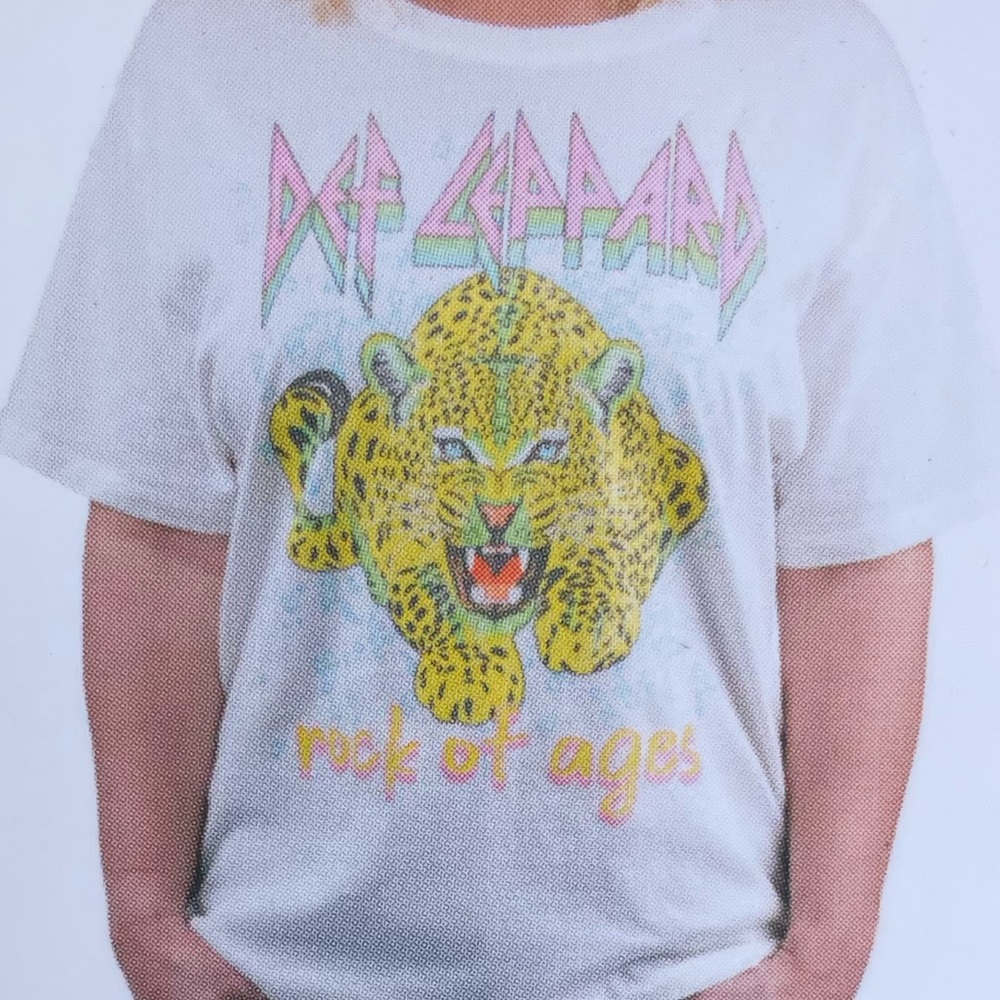 DEF LEOPARD GRAPHIC TEE